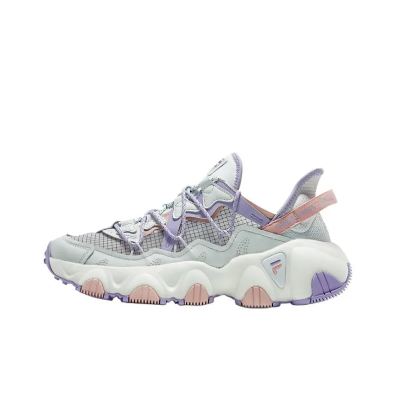 FILA FUSION Fila Jagger Vntg Running Shoes Gs Pink/Purple Women's-0