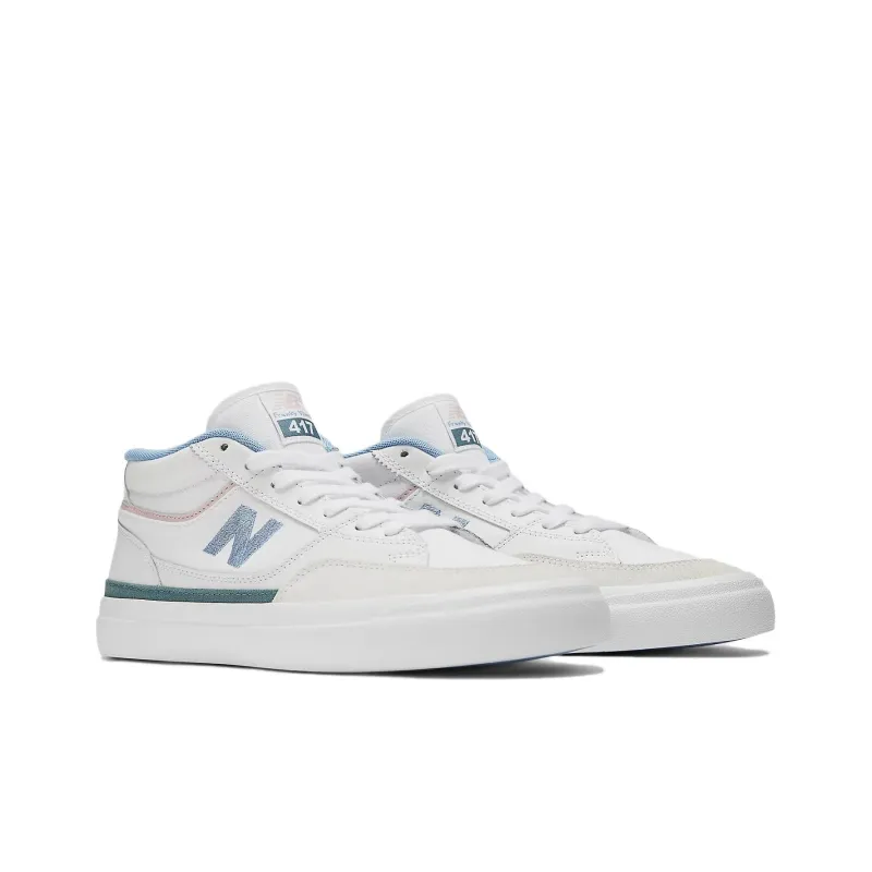 New Balance Numeric 417 Franky Villani White Blue Laguna-2