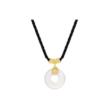 Lao Feng Xiang Chalcedony Necklaces Women's