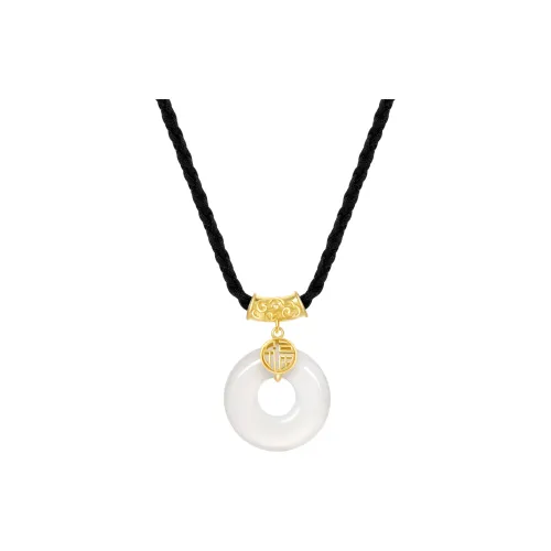Lao Feng Xiang Chalcedony Necklaces Women's
