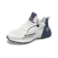 White Blue Breathable