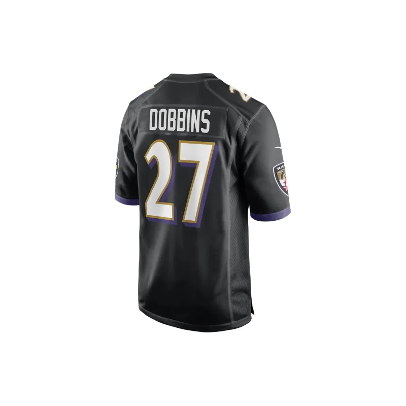 Nike Game Football Jersey Soccer Jersey Baltimore Ravens Men's Black-1