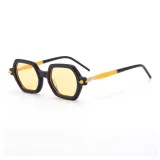 WY2247 Matte Black Yellow Leg