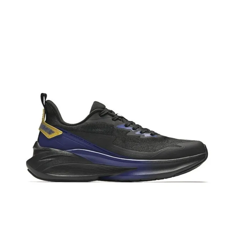 Anta Cushioning Wear-Resistant Low-Top Running Shoes Men's Blue-1