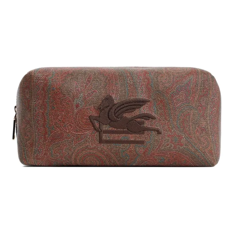 ETRO Embroidery Clutch Men's Multicolor-0