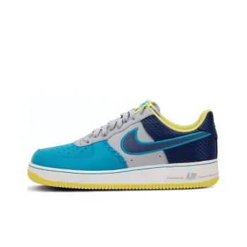 Nike Air Force 1 Low Wolf Grey Midnight Navy Tropical Teal