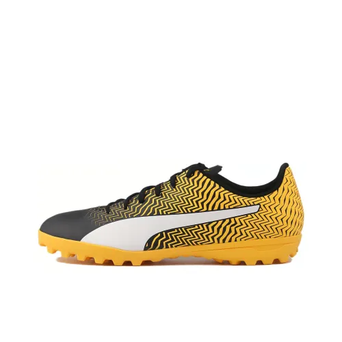 PUMA Rapido 2 Soccer Shoes Men Low-Top Black/Yellow