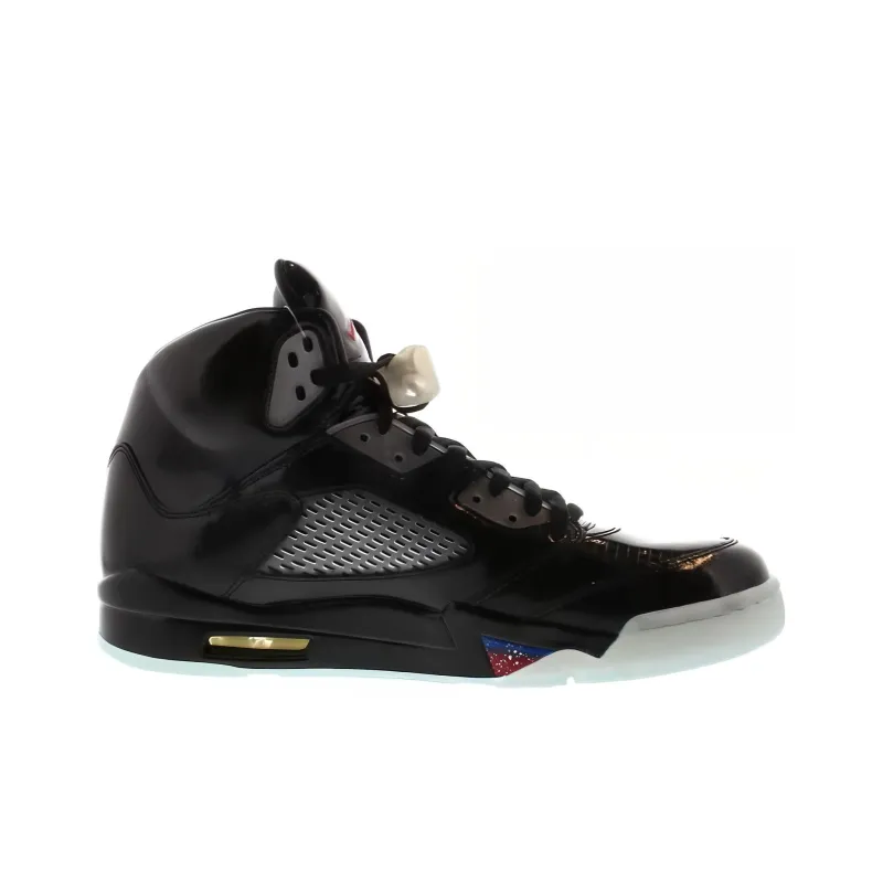 Air Jordan 5 Retro X Supreme 'TRANSFORMERS Black OPS'-1