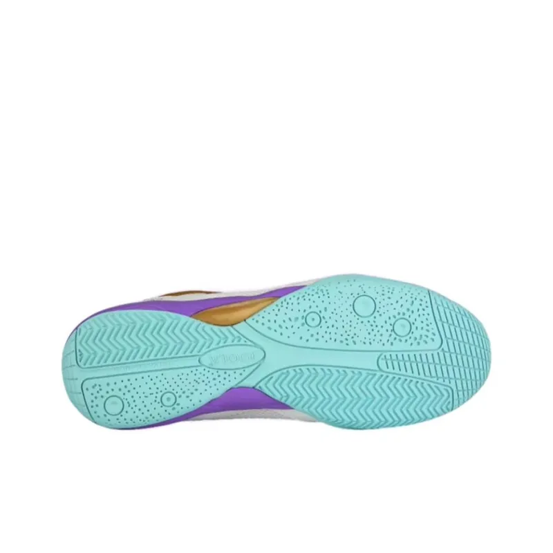JOOLA Training Shoes Unisex Low-Top Purple/Gold/Cyan-4
