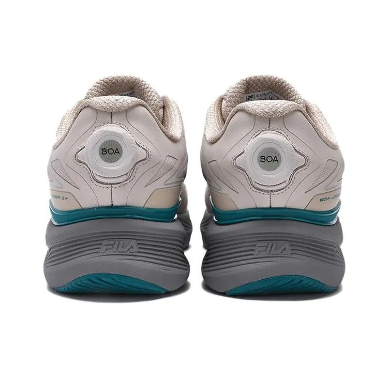FILA BOA JOGGER M'S Cushioning Wear Resistant Low Top Casual Running Shoes Men's Silver Gray-3