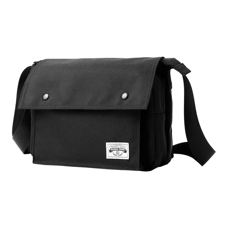 MOYYI Oxford Crossbody Bag Small Size Men's Black-0