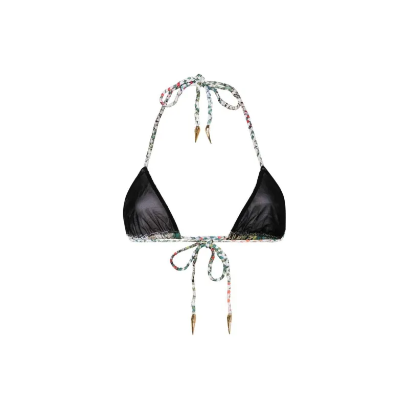Roberto Cavalli Jungle print Bikini Top-1