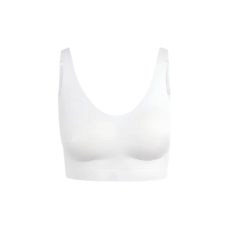 Adidas ACTIVE MICRO FLEX NAKED SEAMLESS TWO-PLY BRA Bra Women's White-1