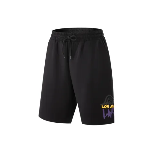 NBA Los Angeles Lakers Basketball Shorts Unisex Black