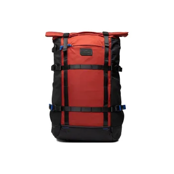 Doughnut Fabric Backpack Large Size Unisex Red