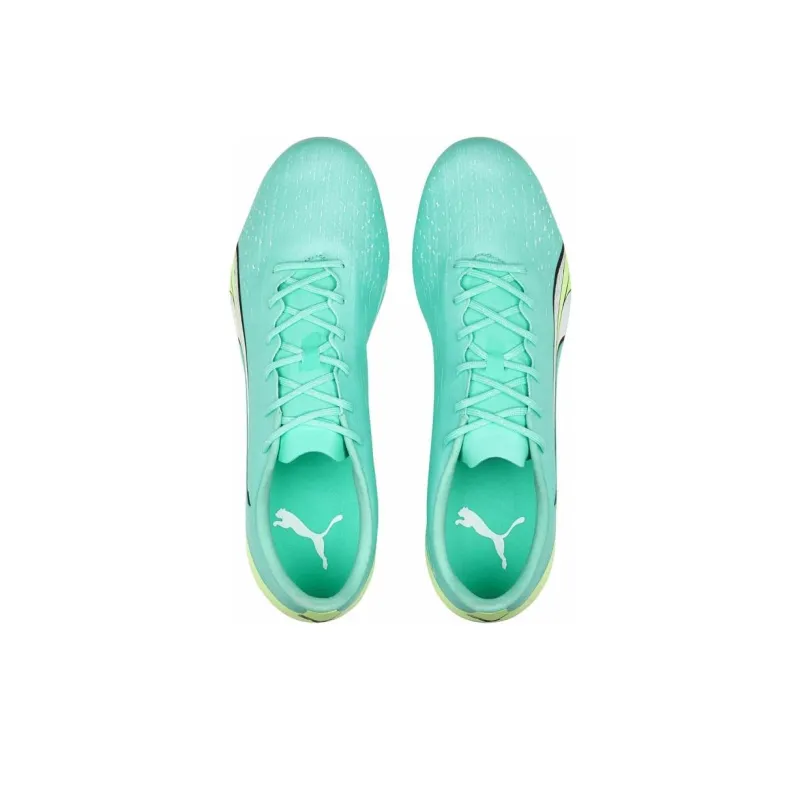 PUMA Ultra Pro Soccer Shoes Men Low Top Green/White-3