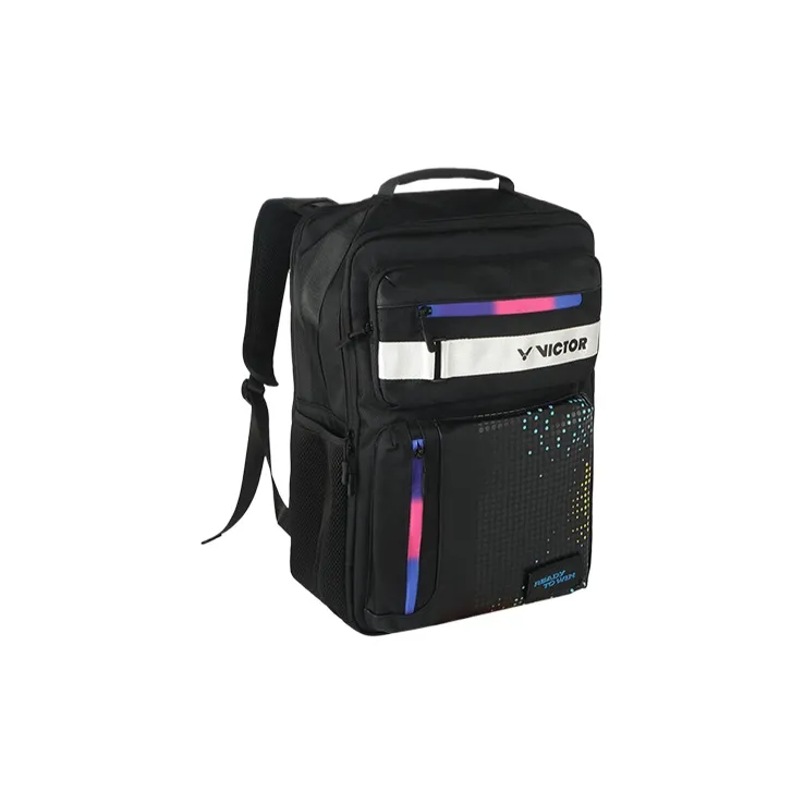 VICTOR Badminton Racket Bags 2 Pcs Pack Casual Backpack Unisex Independent Shoe Compartment-0