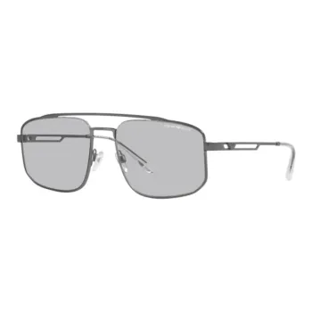 EMPORIO ARMANI Metal Aviator Sunglasses Men's Gray