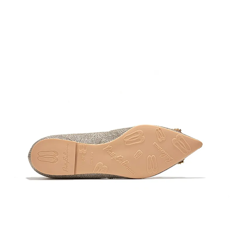 PrettyBallerinas Loafers Women's Gold-4