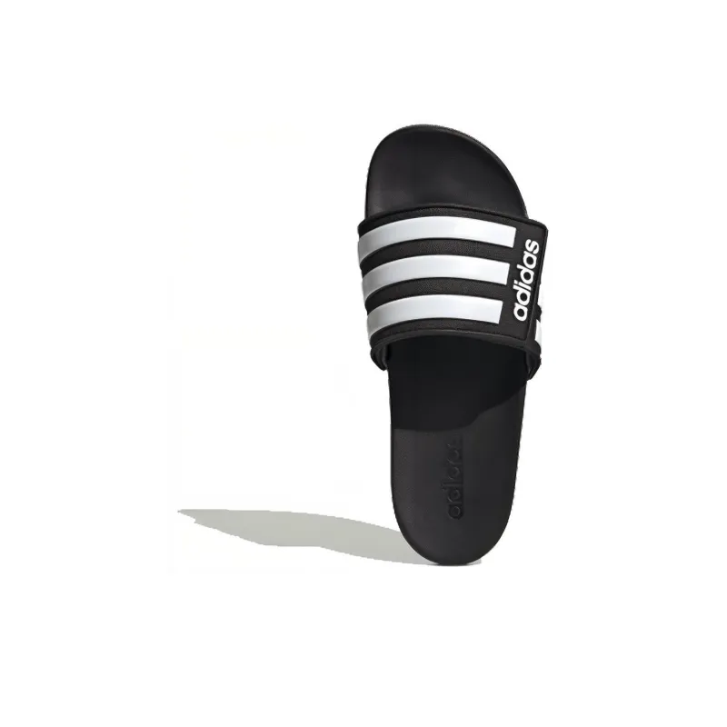 Adilette Adidas Neo Comfort Adj 'Black White'-3