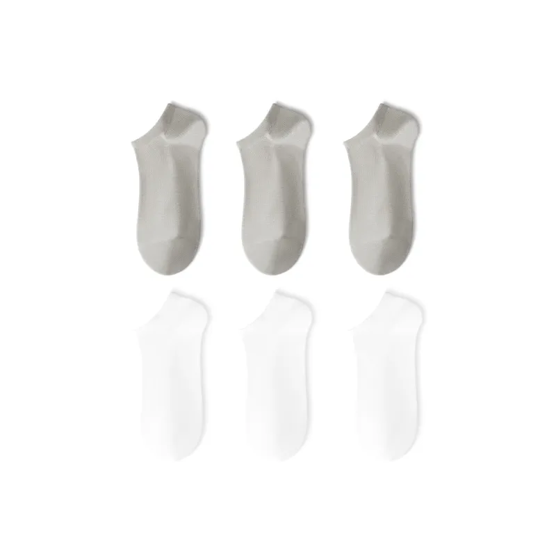 Primeet Ankle Socks Men's 6 Pack-14