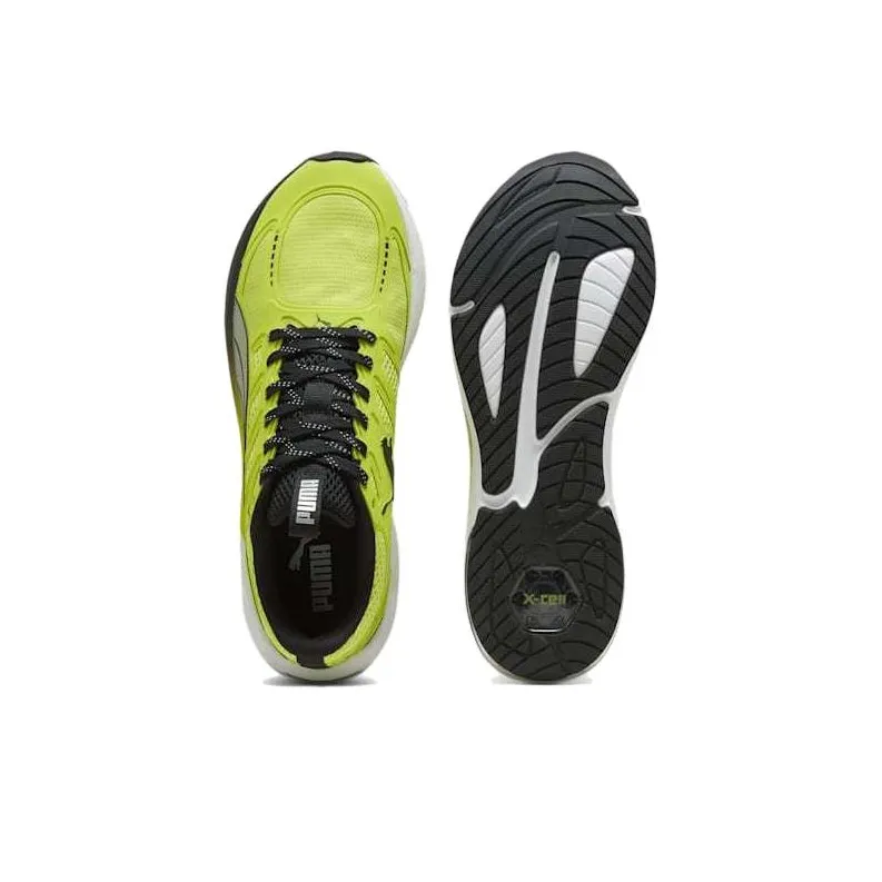 PUMA X-Cell Lightspeed Anti-Slip Wear-Resistant Low-Top Running Shoes Men's Yellow Black-3