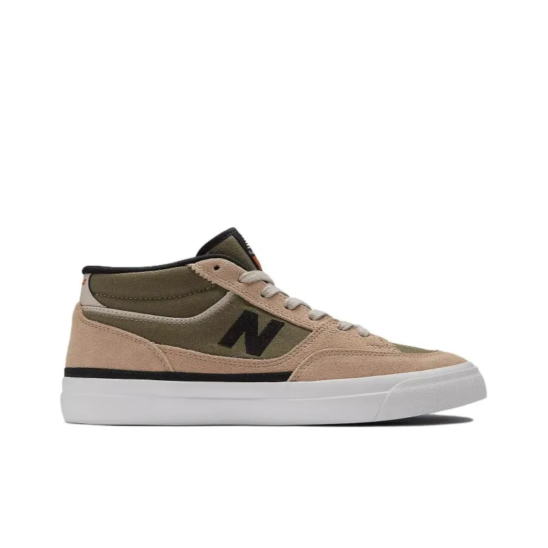 New Balance NB Numeric Series Skateboard Shoes Unisex Mid Top Brown Green-1