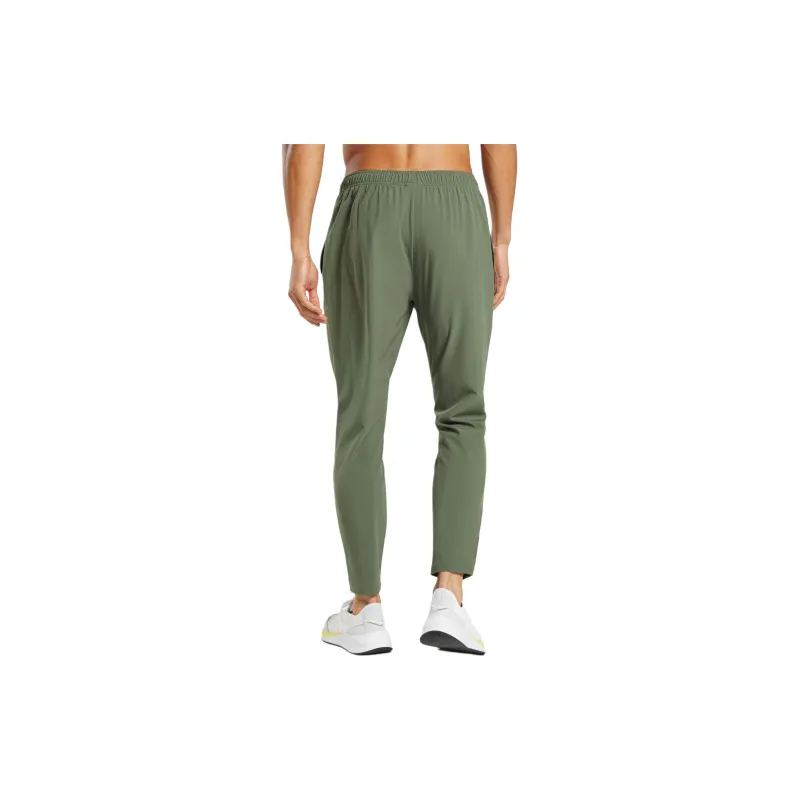 GYMSHARK ARRIVAL WOVEN JOGGERS Knitted Sports Pants Men's Olive Green-1