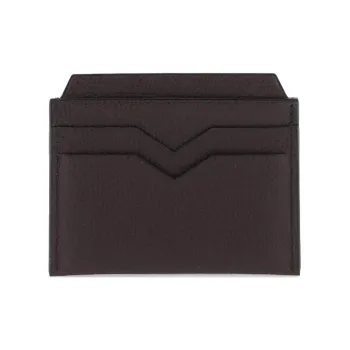 Valextra Cow Leather Wallet Men's Brown