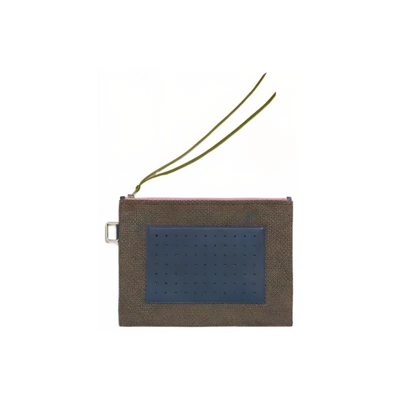 HERMES Felt Clutch Trumpets Women's Multicolor-0