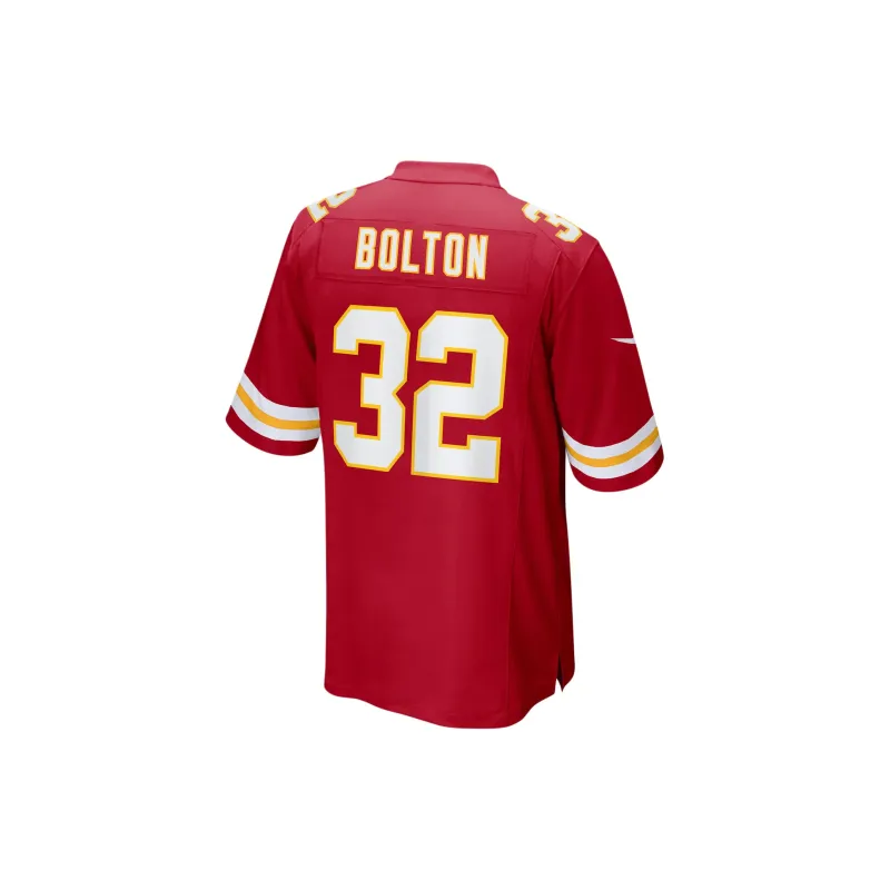 Nike NFL Game Jersey Soccer Jerseys Nick Bolton Kansas City Chiefs Men's Red-1