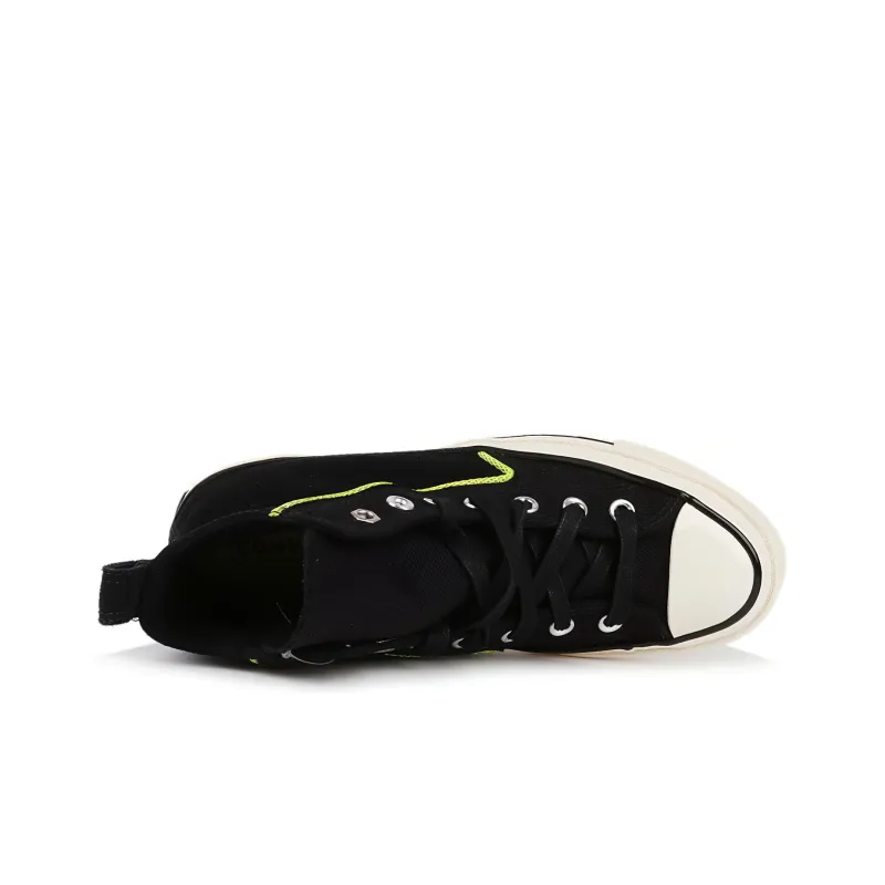 Converse Chuck Taylor All Star 70 Hi Workwear Twill Black Lemon-2