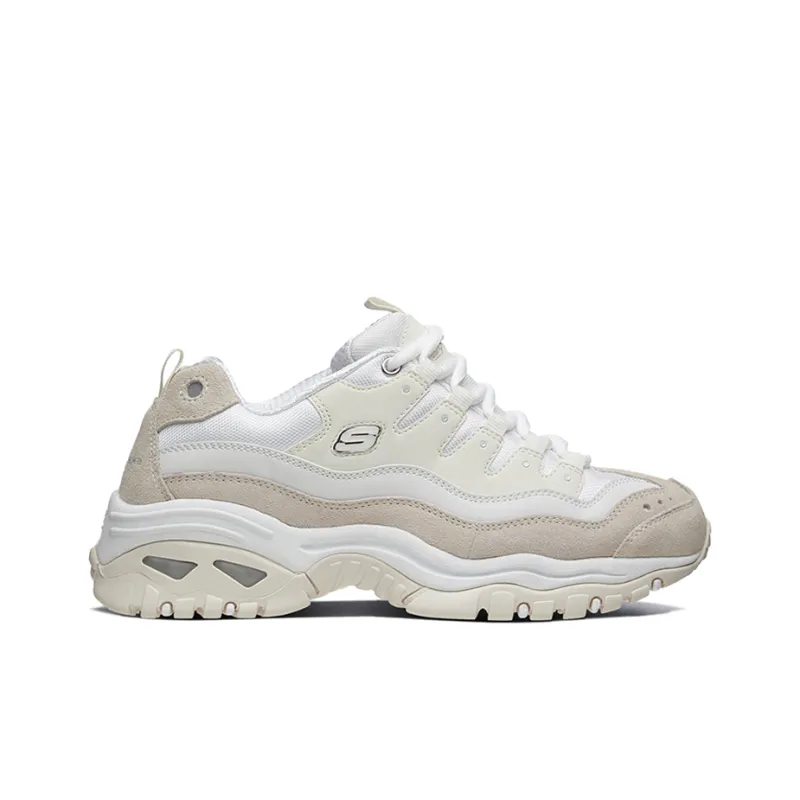 Skechers Energy Gs White/Brown Women's-1