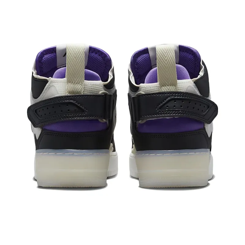 Nike Air Force 1 Mid React 'Off Noir Action Grape'-4