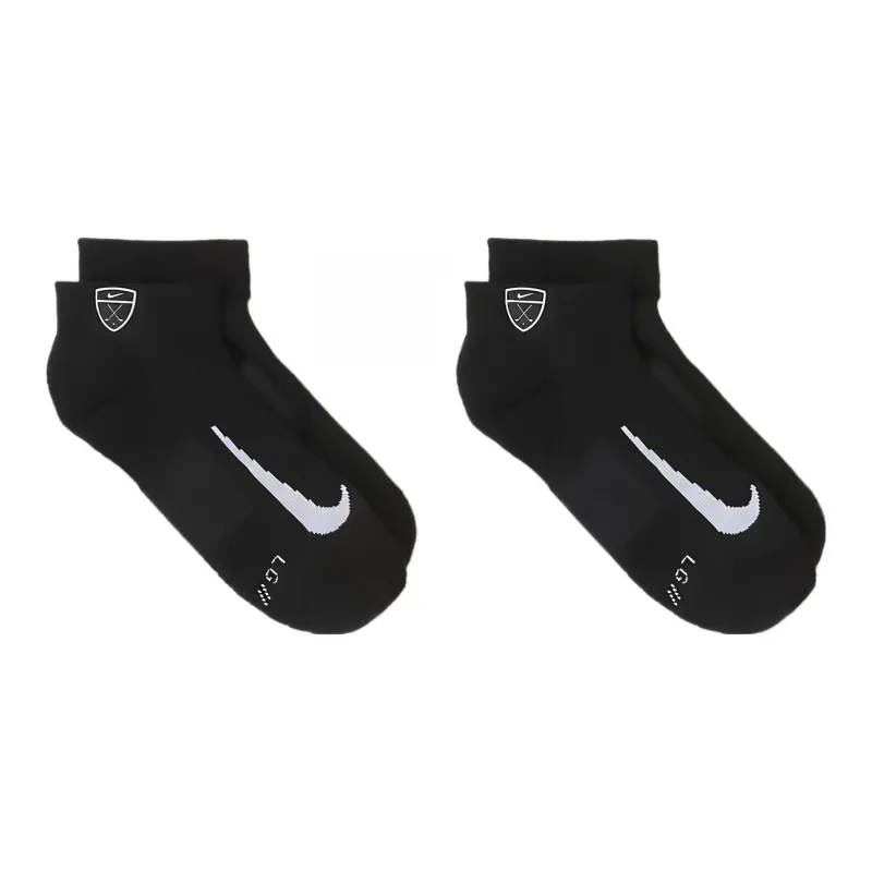 Nike Ankle Socks Men's 2 Pack Black-2