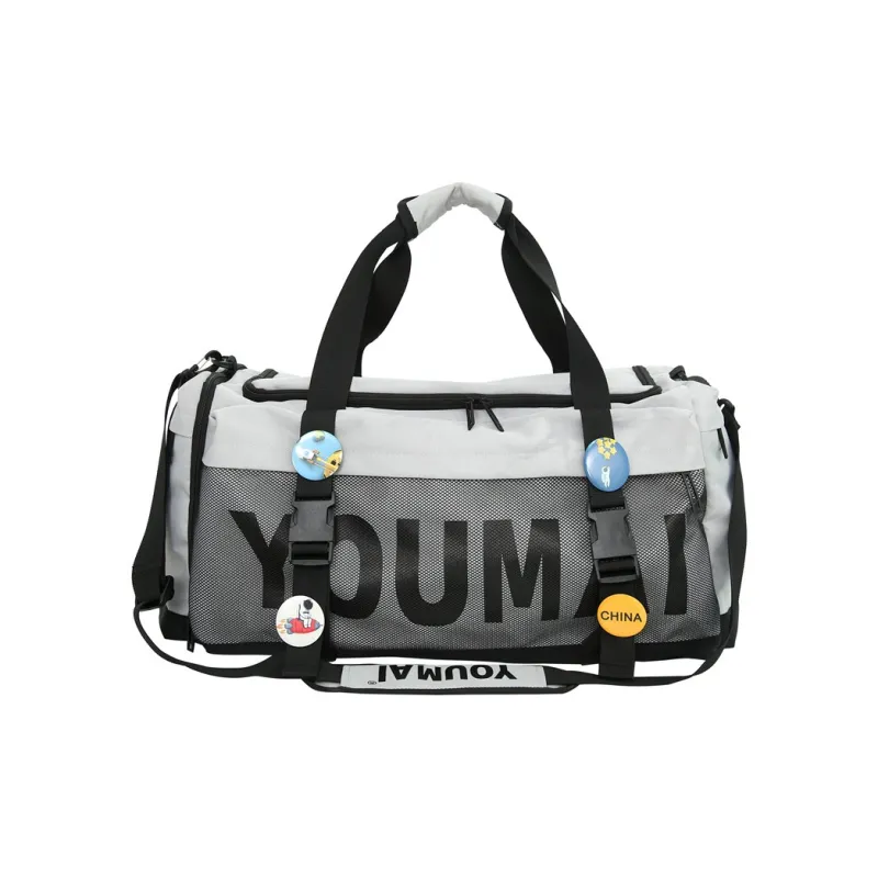 NIGEER Oxford Gym Bag Medium Size Unisex Black/Pink/Yellow/Army Green/Gray/Red/Turquoise-16