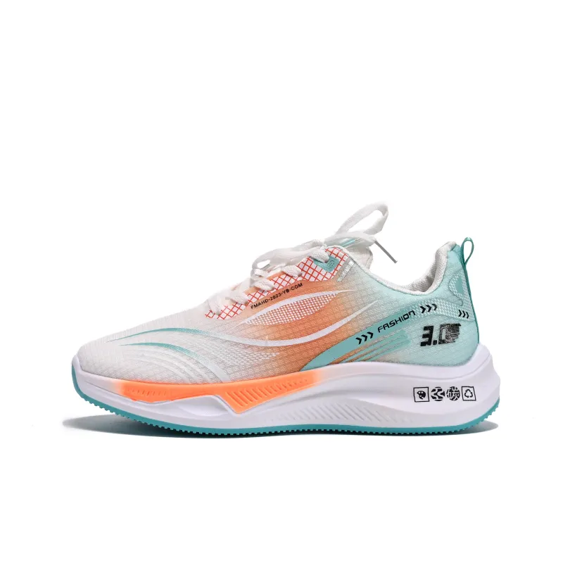 Crocodile Cushioned Slip-Resistant Breathable Lightweight Height Increasing Low-Top Running Shoes Men's-12