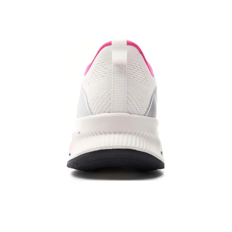 MLB Chunky Runner Ath flow Cushioned Wear Resistant Lightweight Low Top Running Shoes Women's Silver Pink-3