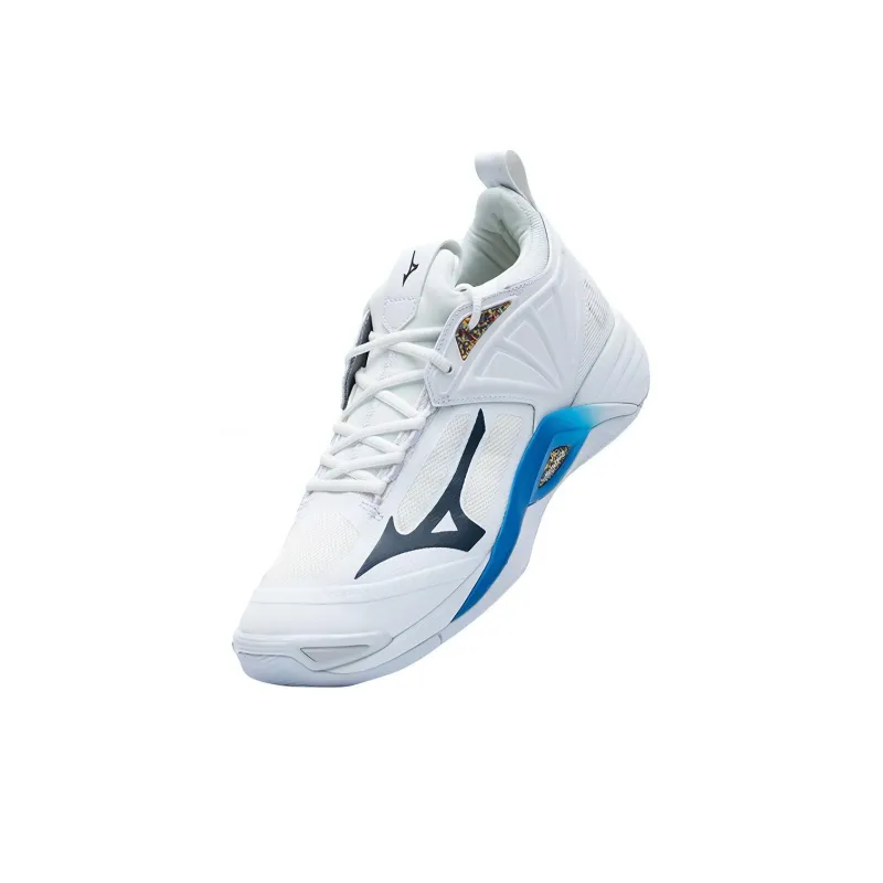Mizuno Wave Momentum 2 'White Blue'-2