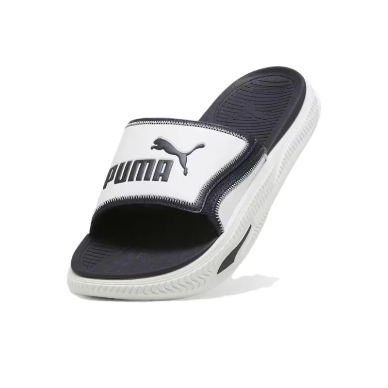 PUMA Softride Pro 24 V Slides 'White New Navy'-3