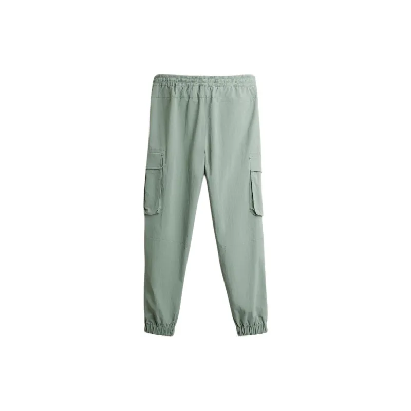 ZARA Cargo Pants Men Green-1