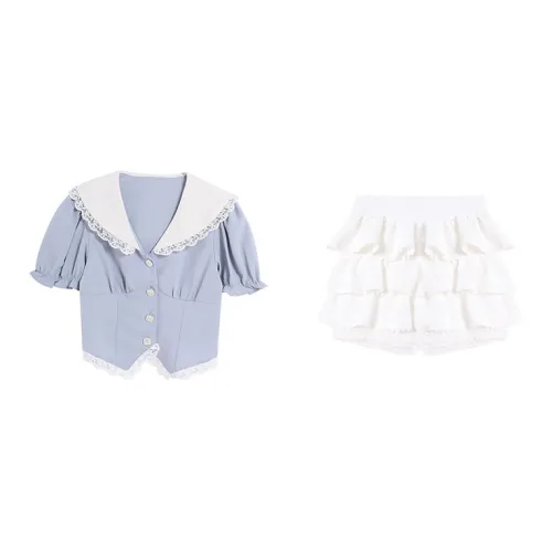 QUIET ANGEL Two Piece Skirt Sets Women's