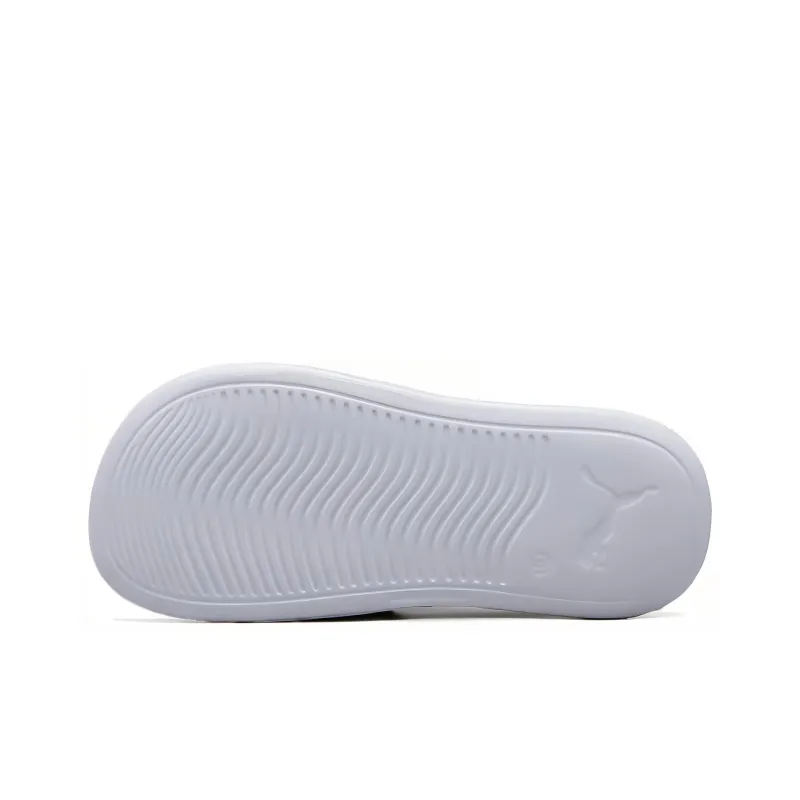 PUMA Popcat Rubber Sole Slide Slippers Unisex White-5