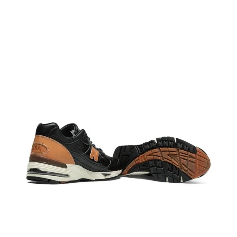 New Balance 991 Horween Leathers Black-3
