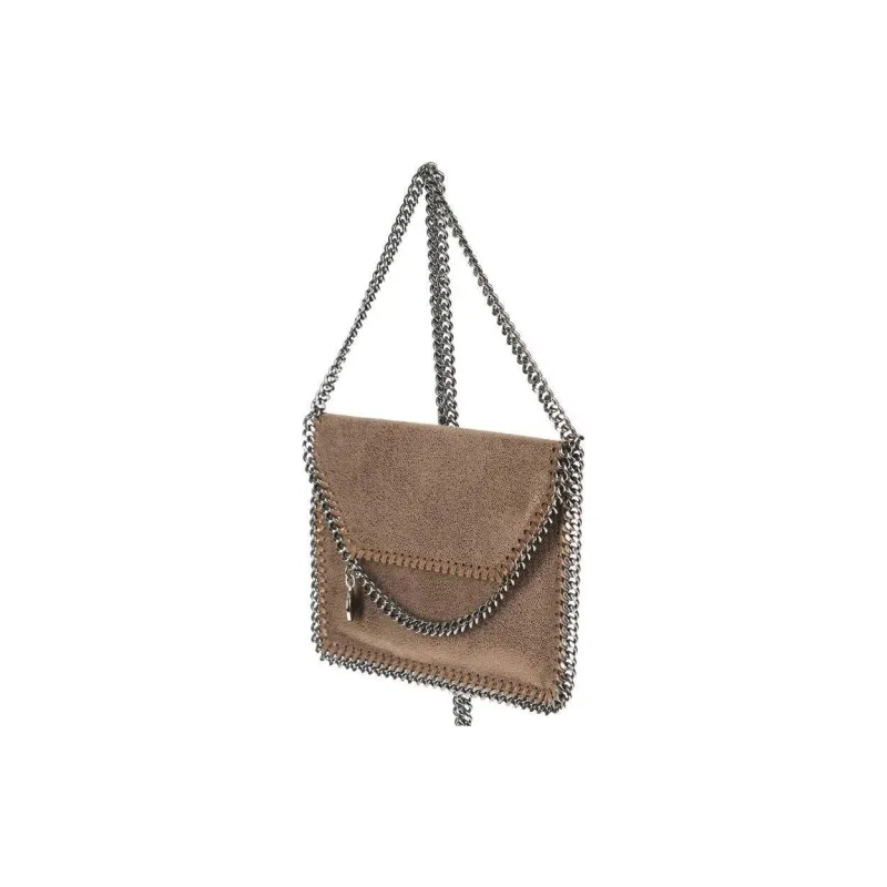 Stella McCartney Falabella Polyurethane Crossbody Bag, Shoulder Bag Women's Brown-1
