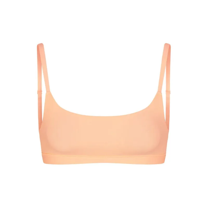 SKIMS FITS EVERYBODY SCOOP BRALETTE Bra Women's 1 Pack FADED NECTAR/Faded Nectar-0