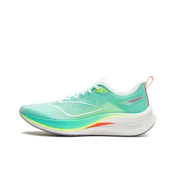 LiNing Red Hare 7 Pro Cushioning Slip Resistant Low Top Sprint Running Shoes Men's Neon Jade Green