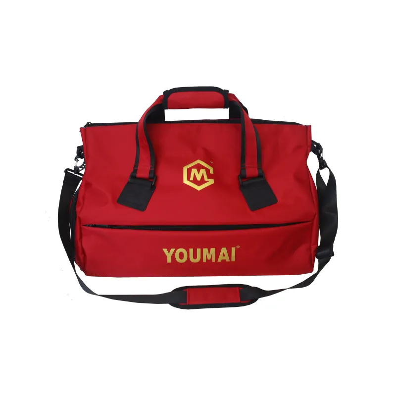 NIGEER Nylon Gym Bag Large Size Unisex Black/Gray/Pink/Red-6