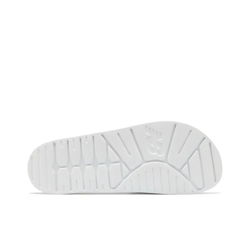 New Balance 200 Series White Slippers-3
