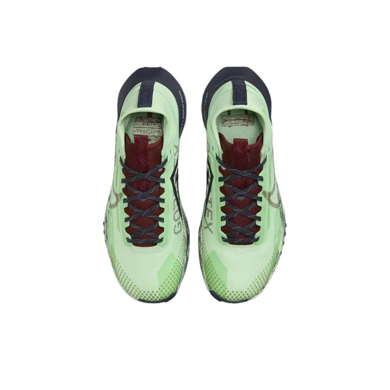 Nike React Pegasus Trail 4 Gore Tex Vapor Green Thunder Blue Light Armory Blue Dark Team Red Women's-3